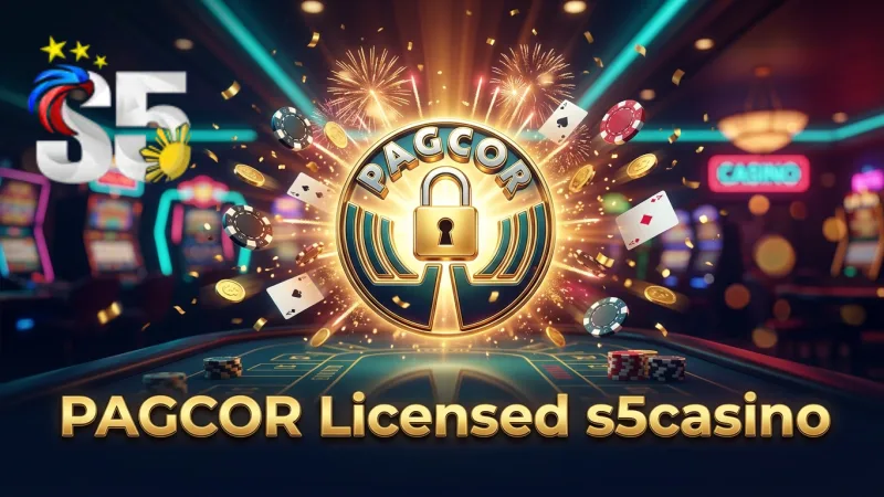 PAGCOR's shield ensures s5casino meets compliance standards.