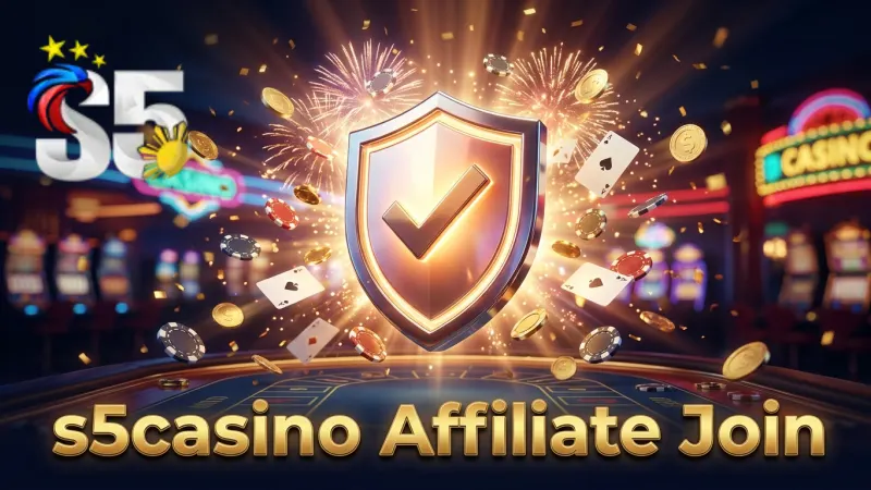 Quickly sign up for the s5casino Affiliate Program and start promoting.