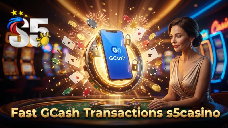 GCash transactions on s5casino provide encrypted, real-time deposits and withdrawals for players.