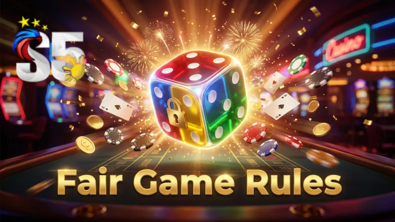 Fair play is guaranteed through certified Random Number Generators (RNG) in s5casino Color Game.