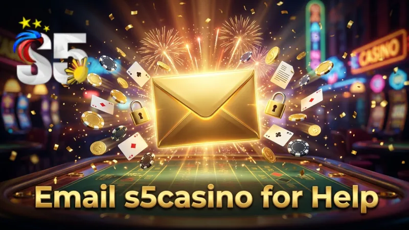 Send detailed emails to s5casino for complex inquiries requiring in-depth resolution.