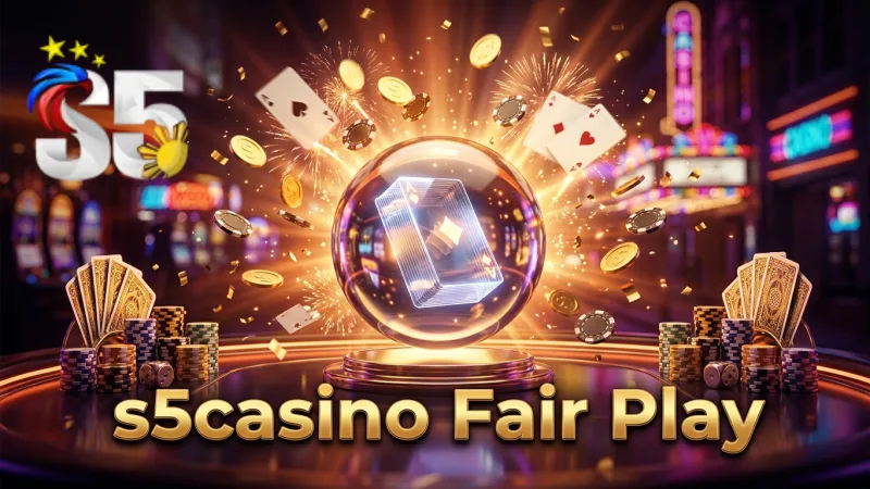 S5casino emphasizes fair play, with random card distribution in Dragon Tiger Live.
