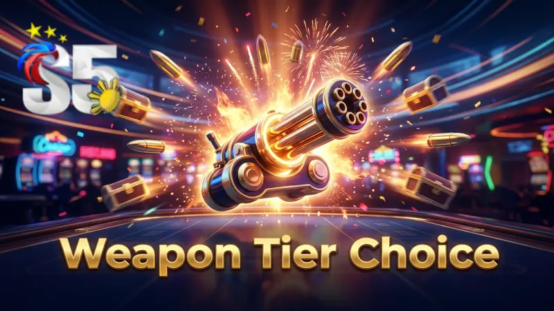Selecting the right weapon tier is key to extended Happy Fishing gameplay.