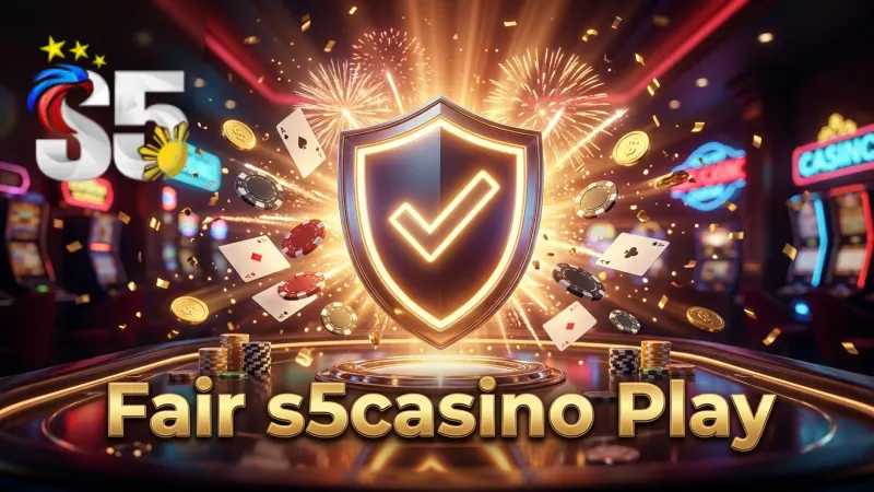 s5casino's fair play guarantees random results for every lucky wheel spin.