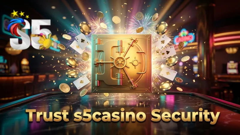 Secured personal information builds trust for every s5casino player transaction.