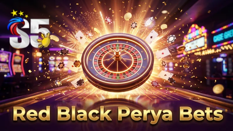 Quickly grasp the simple Red Black Perya betting areas for faster play.