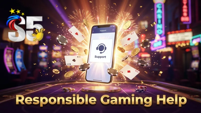 Access local Philippine support for Responsible Gaming directly through s5casino.