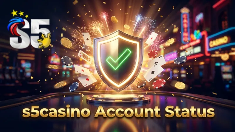 Always check your s5casino account status before initiating any deposit.