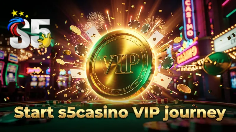 Your journey to s5casino VIP status begins with every bet you place.