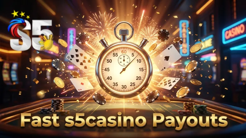 Know s5casino withdrawal times to plan your winnings transfer efficiently.